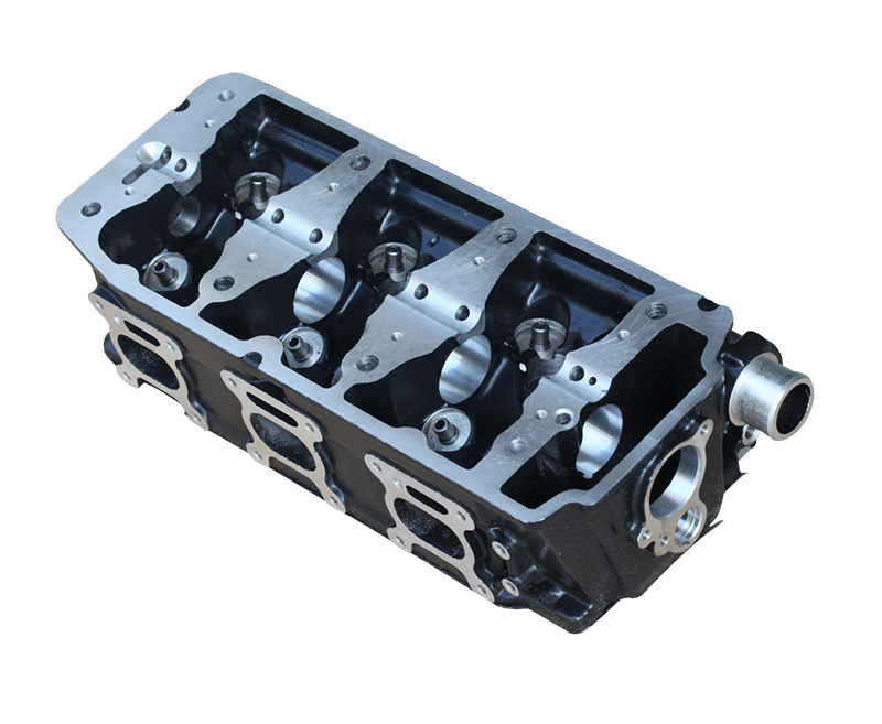 Three cylinder head